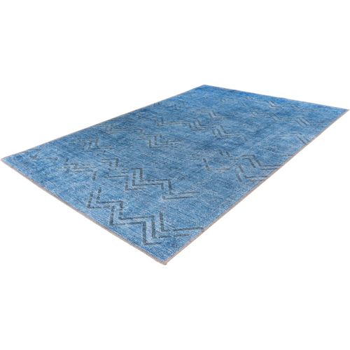Tapis Antique 325 80 X 150 Cm Bleu