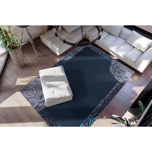 Tapis Medley 125 130 X 190 Cm Bleu