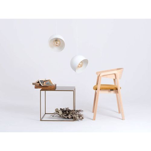 Table Basse Métal Or 50x50x45cm