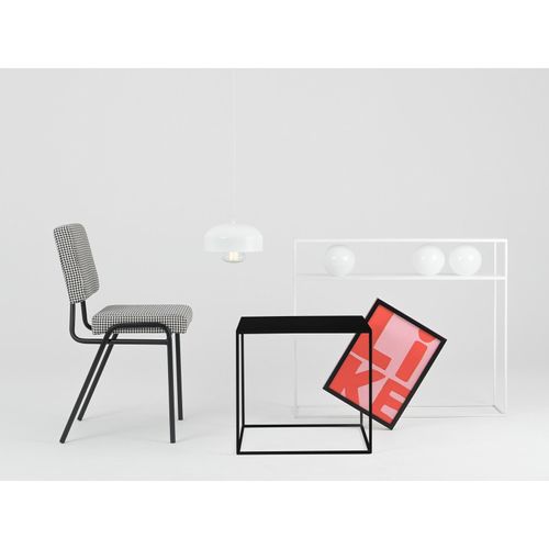 Table Basse Métal Noir 50x50x45cm