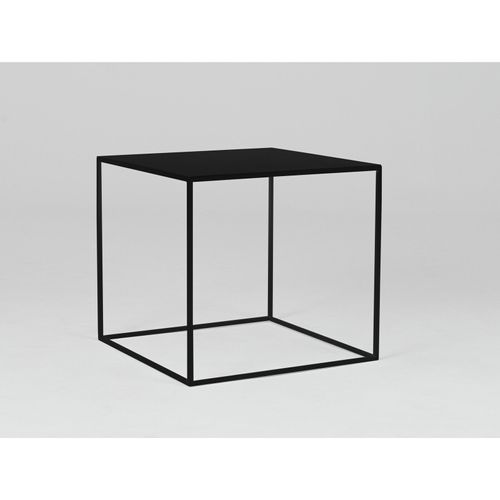 Table Basse Métal Noir 50x50x45cm