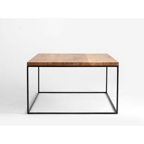 Table Basse Bois Clair 80x80x45cm