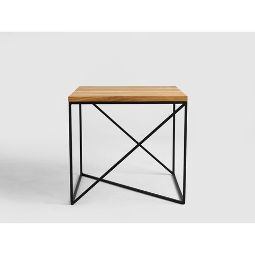 Table Basse Bois Clair 50x50x45cm