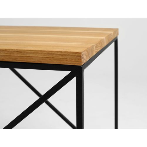 Table Basse Bois Clair 50x50x45cm