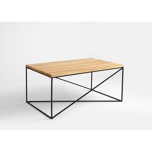 Table Basse Bois Clair 100x60x45cm