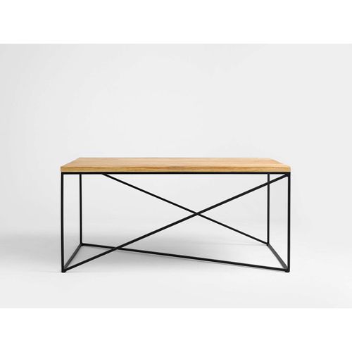 Table Basse Bois Clair 100x60x45cm