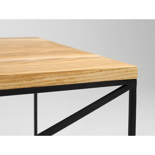 Table Basse Bois Clair 100x60x45cm