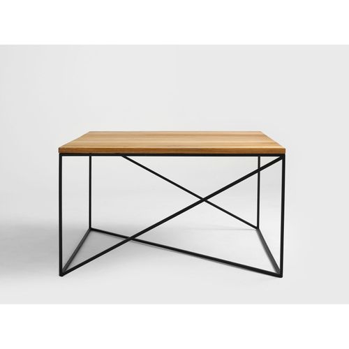 Table Basse Bois Clair 80x80x45cm