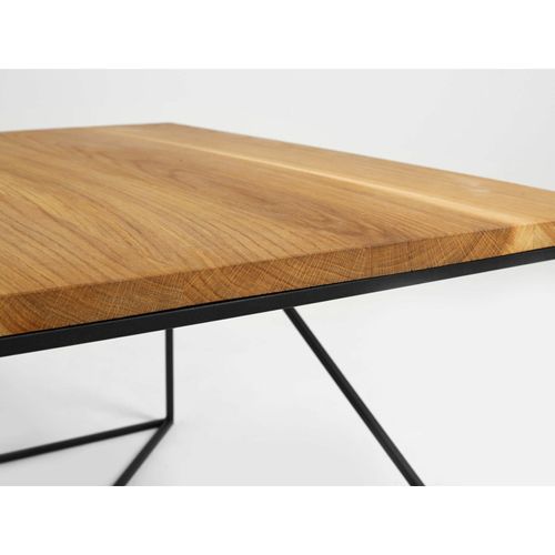 Table Basse Bois Clair 80x80x45cm