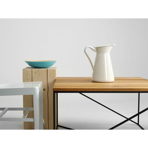 Table Basse Bois Clair 80x80x45cm