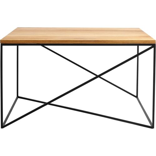 Table Basse Bois Clair 100x100x45cm