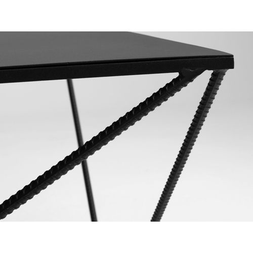 Table Basse Métal Noir 140x80x45cm