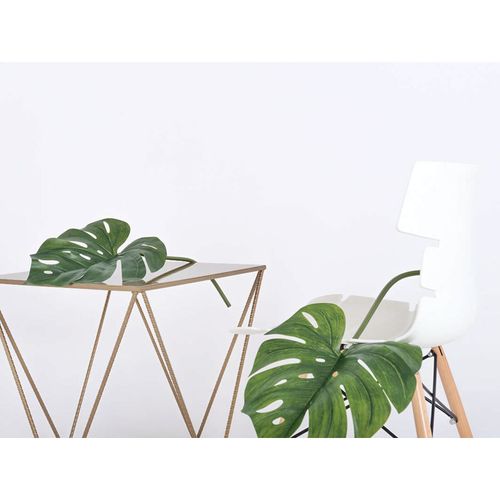 Table Basse Métal Or 60x60x45cm