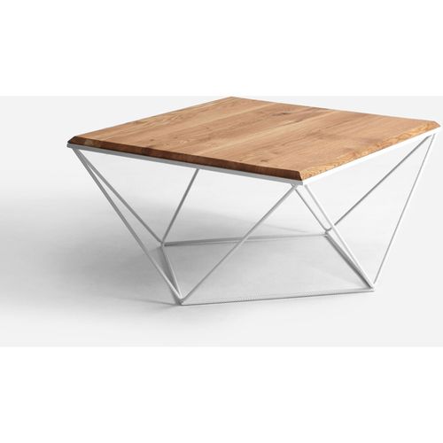 Table Basse Bois Clair 80x80x45cm