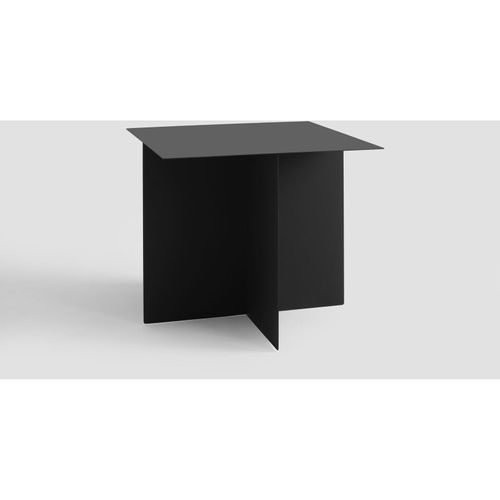 Table Basse Métal Blanc 50x50x45cm