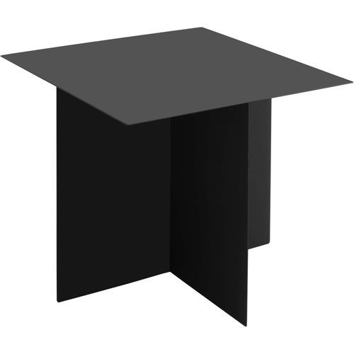 Table Basse Métal Blanc 50x50x45cm