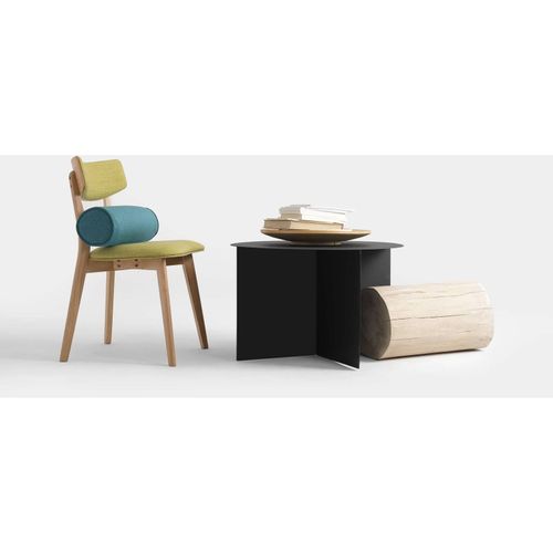 Table Basse Métal Noir 70x70x45cm