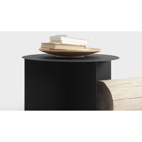 Table Basse Métal Noir 70x70x45cm