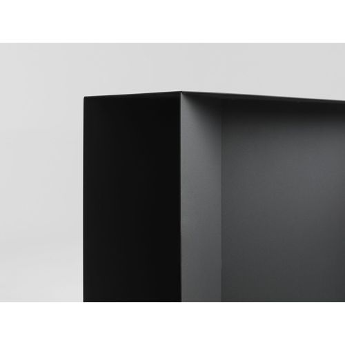 Console Métal Noir 100x30x75cm