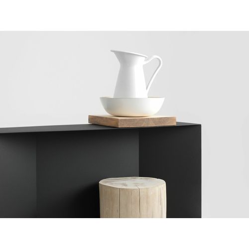 Console Métal Noir 100x30x75cm