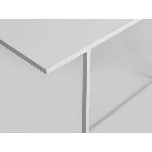 Console Métal Blanc 100x30x75cm