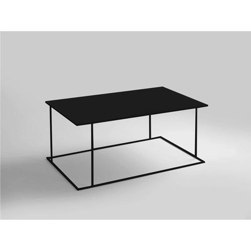 Table Basse Métal Noir 100x60x45cm