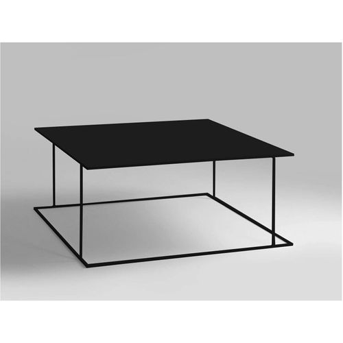 Table Basse Métal Noir 100x100x45cm