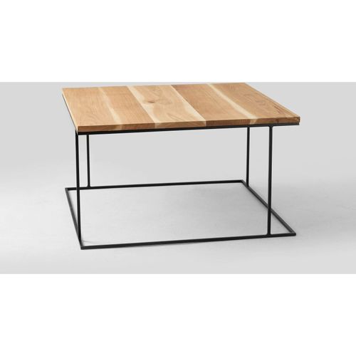 Table Basse Bois Clair 80x80x45cm