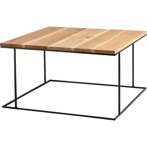 Table Basse Bois Clair 80x80x45cm