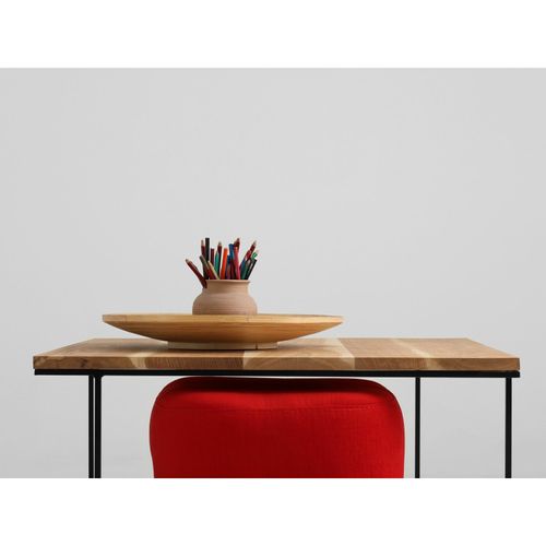 Table Basse Bois Clair 80x80x45cm