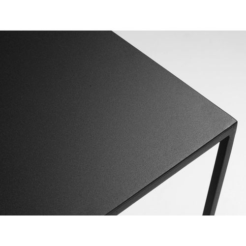 Table Basse Métal Noir 80x80x45cm