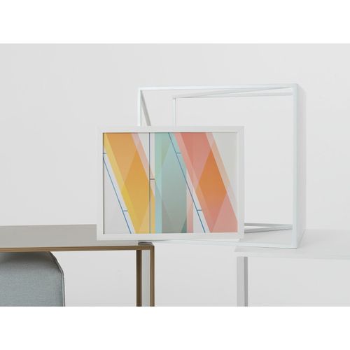 Table Basse Métal Doré 50x50x45cm