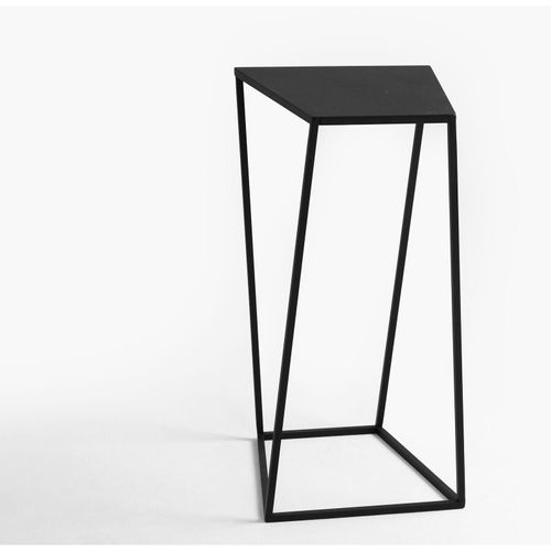 Table Basse Métal Noir 30x30x60cm