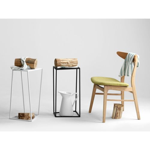 Table Basse Métal Noir 30x30x60cm