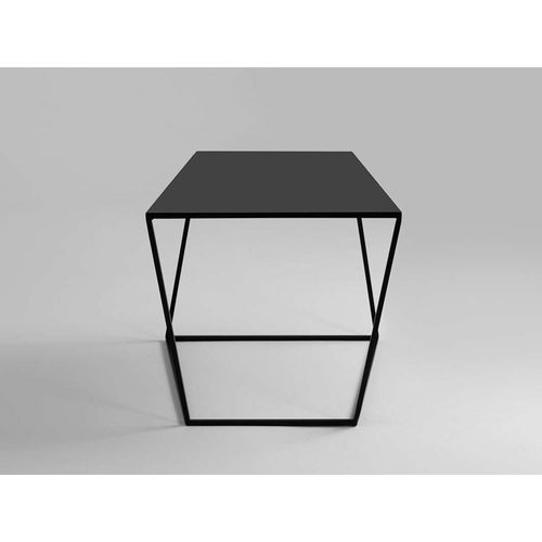 Table Basse Métal Noir 50x50x45cm