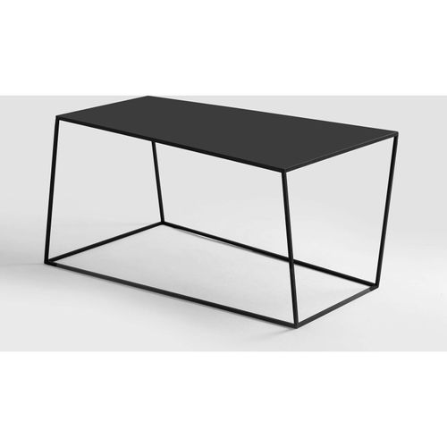Table Basse Métal Noir 100x60x55cm