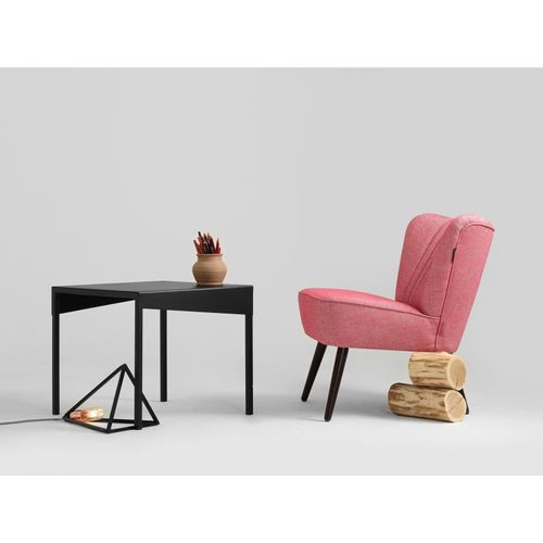 Table Basse Métal Noir 50x50x45cm