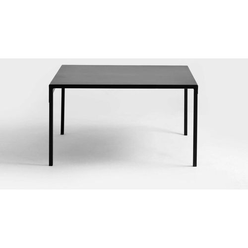 Table Basse Métal Noir 80x80x45cm