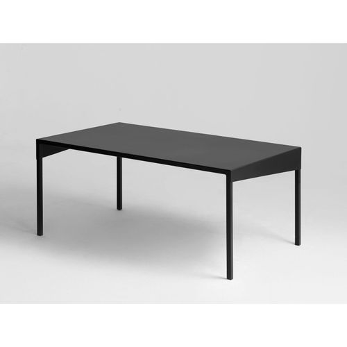 Table Basse Métal Noir 100x60x45cm