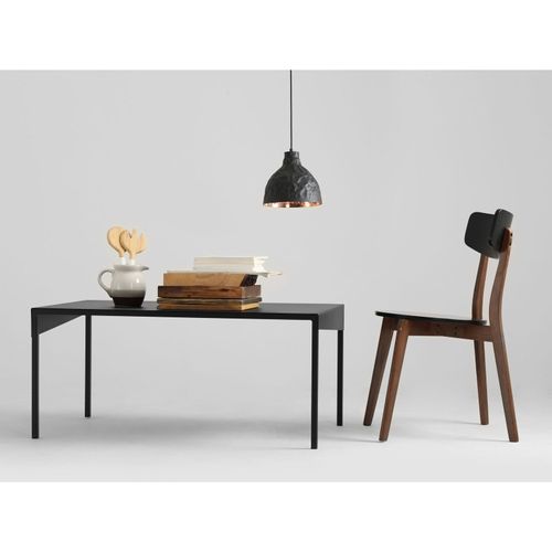 Table Basse Métal Noir 100x60x45cm