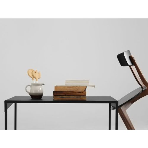 Table Basse Métal Noir 100x60x45cm