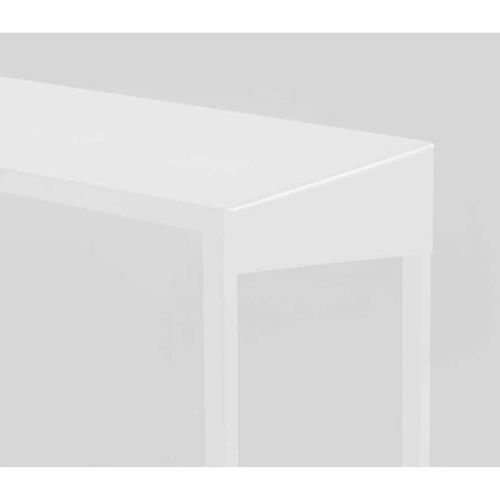 Console Métal Blanc 100x30x75cm