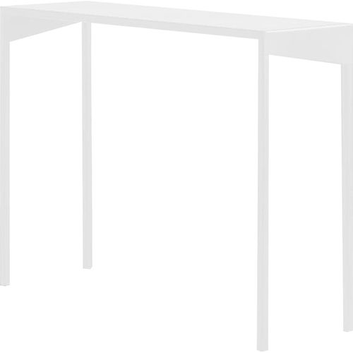 Console Métal Blanc 100x30x75cm