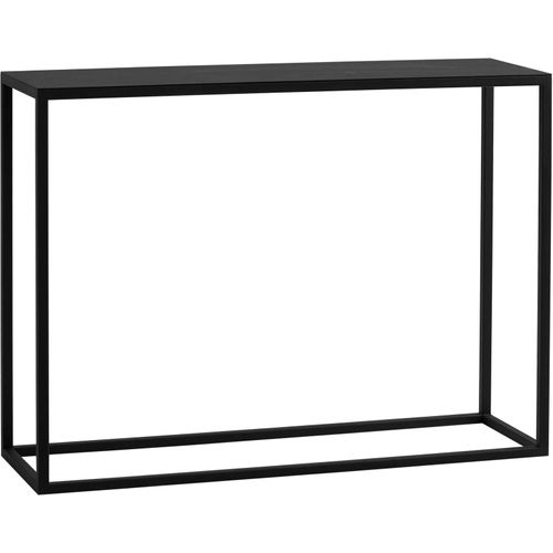 Console Métal Noir 100x30x75cm