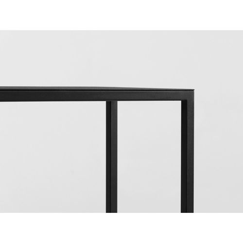 Console Métal Noir 100x30x75cm