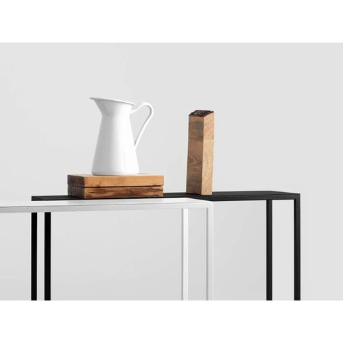 Console Métal Noir 100x30x75cm