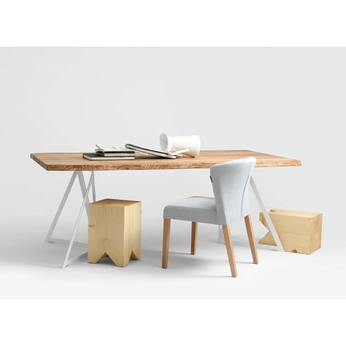 Table à Diner Bois Clair 200x100x75cm