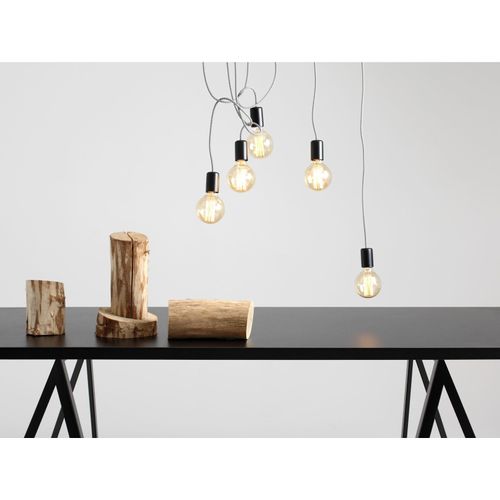 Table à Diner Bois Noir 200x100x75cm