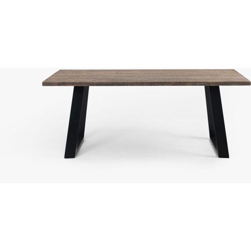 Table à Diner Bois Foncé 180x90x77cm