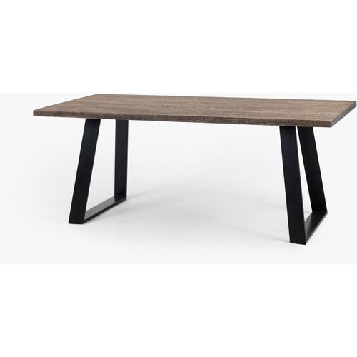 Table à Diner Bois Foncé 180x90x77cm